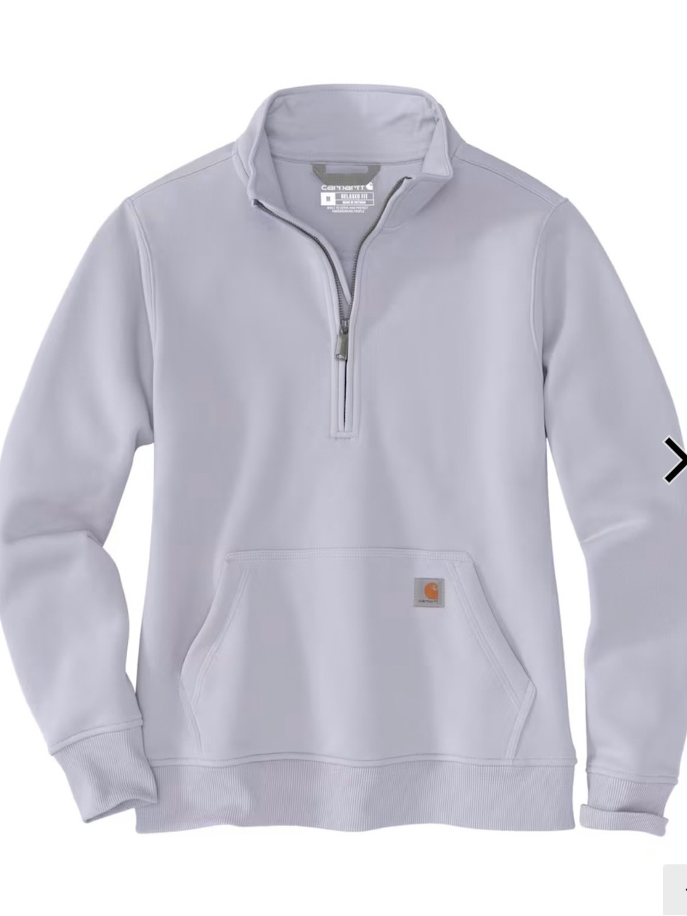 Cute lilac quarter zip!